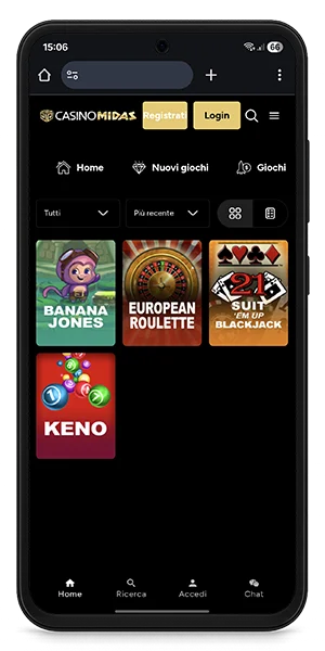 casino midas Gameplay