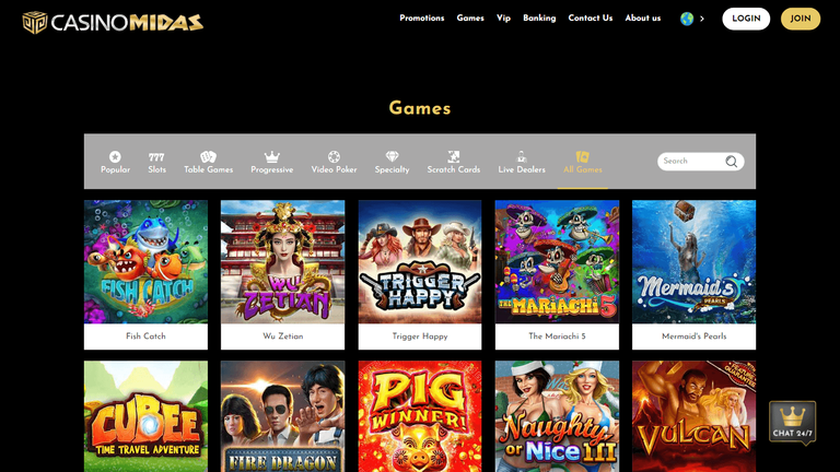 casino midas Gameplay