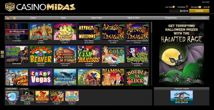 casino midas Gameplay